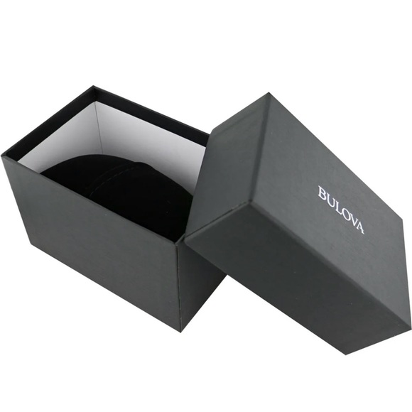 Bulova Marine Star Men's Quartz Chronograph Blue Leather 43mm Watch 96B287 - Picture 6 of 6